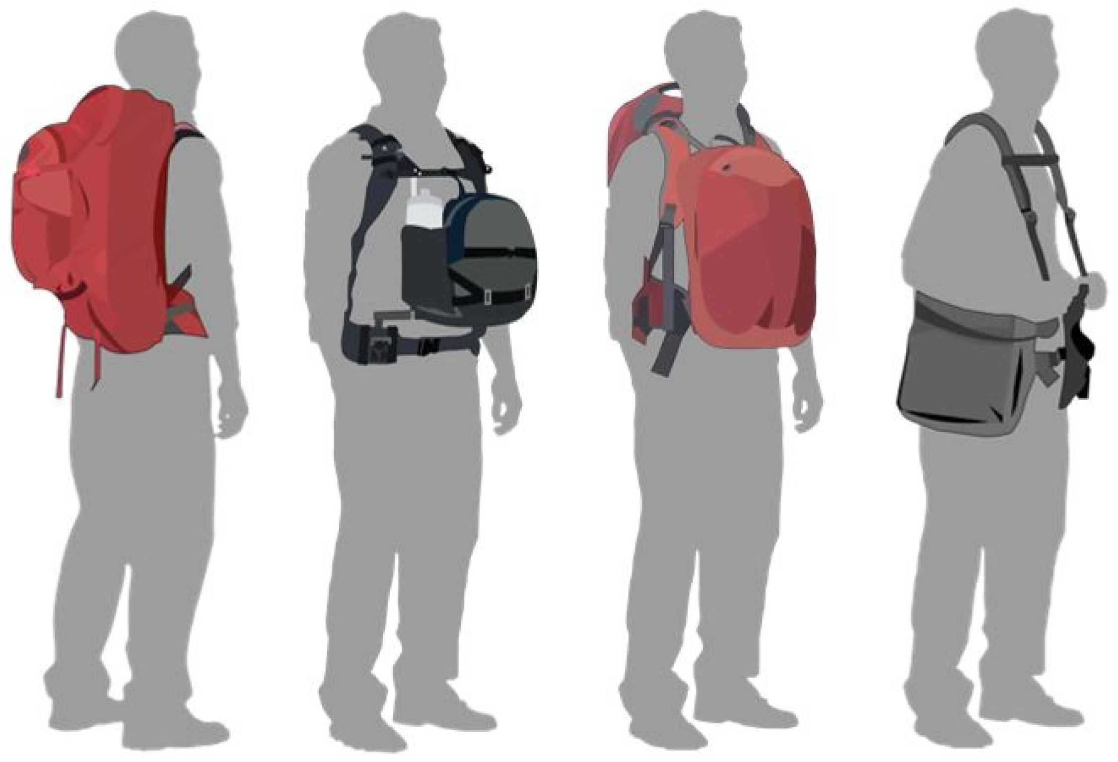 Illustrative example of ergo backpack