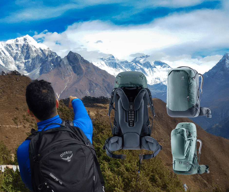 Illustrative example of everest backpack