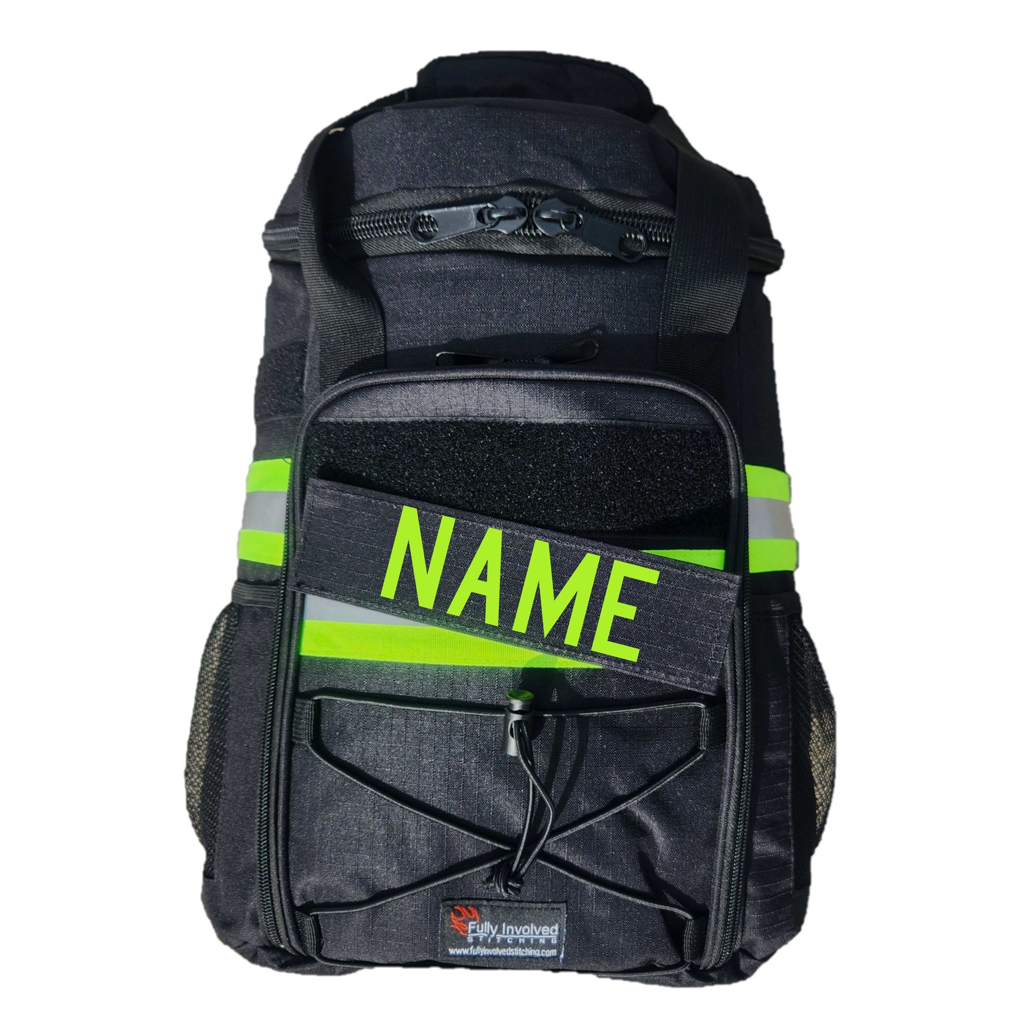 Illustrative example of firefighter backpack