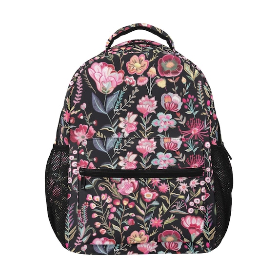Illustrative example of floral backpack
