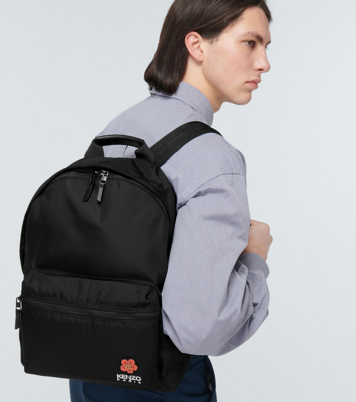 Illustrative example of flower backpack