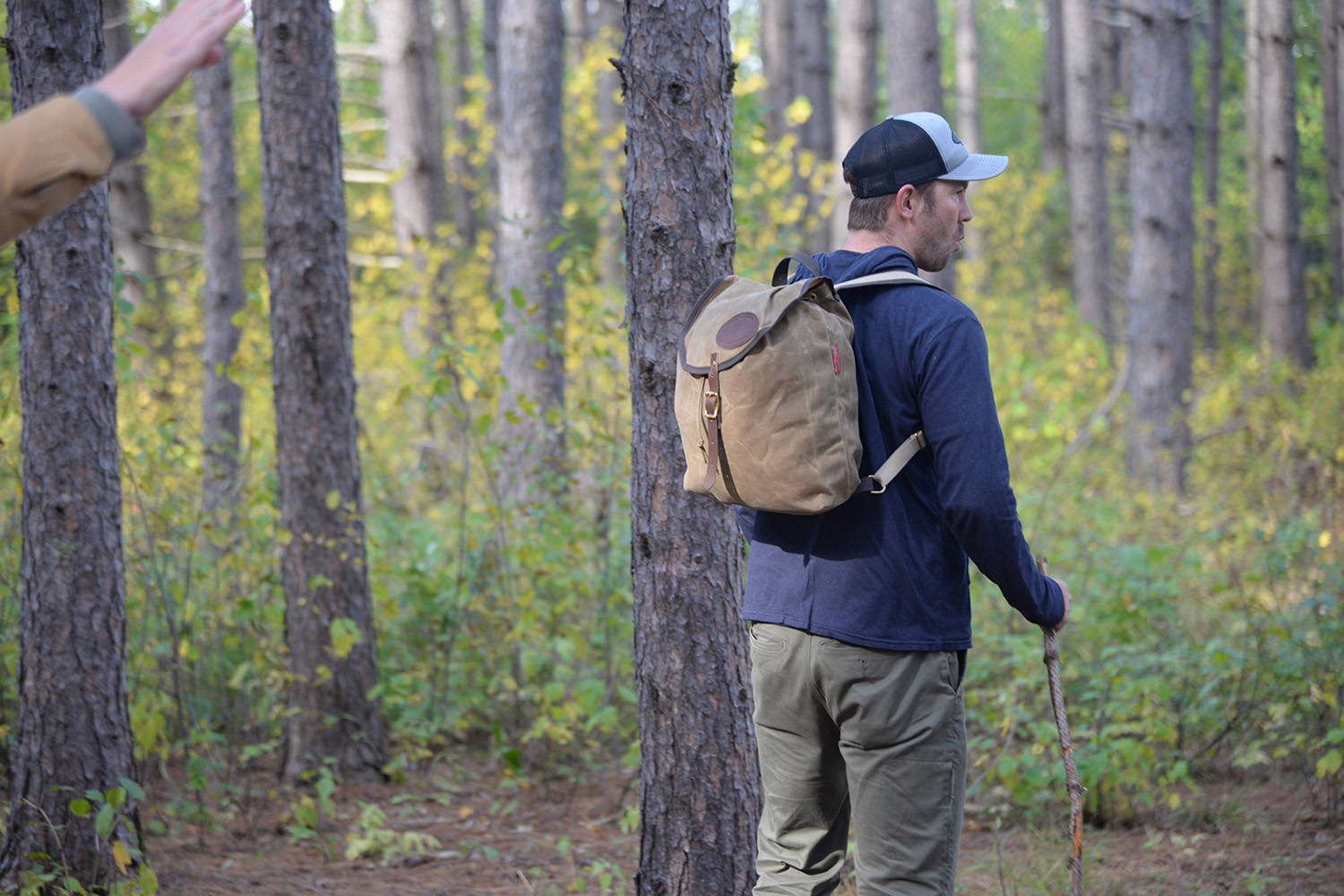 Illustrative example of frost river backpack