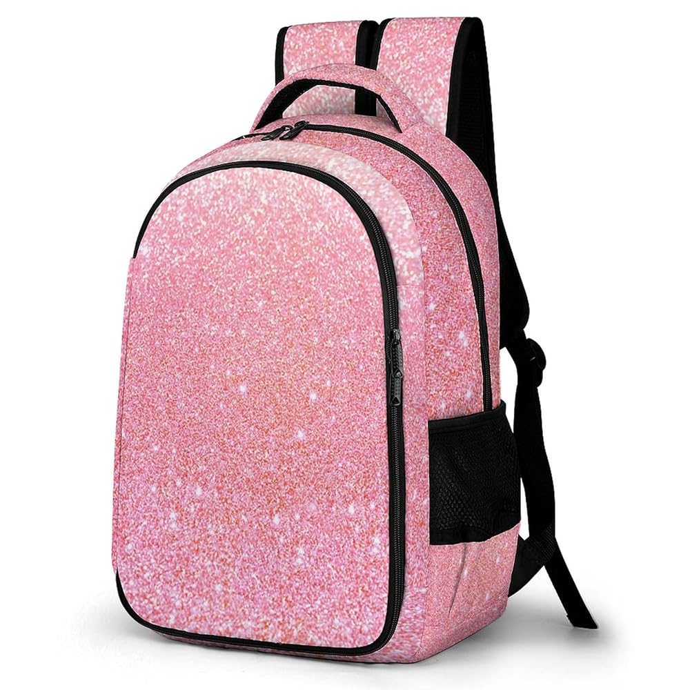 Illustrative example of glitter backpack