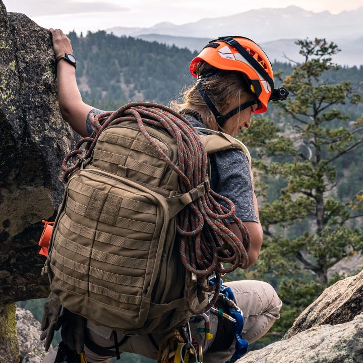 Illustrative example of go bag backpack