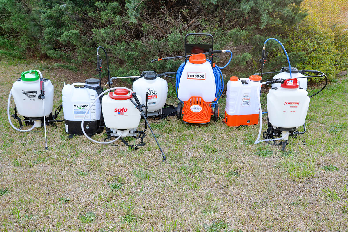 Illustrative example of good backpack sprayer