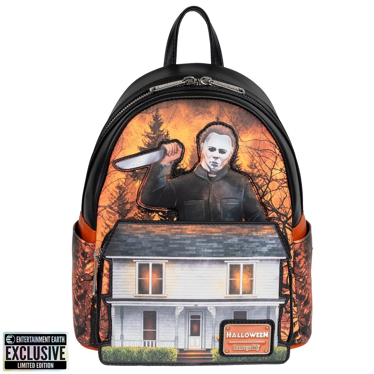 Illustrative example of halloween backpack