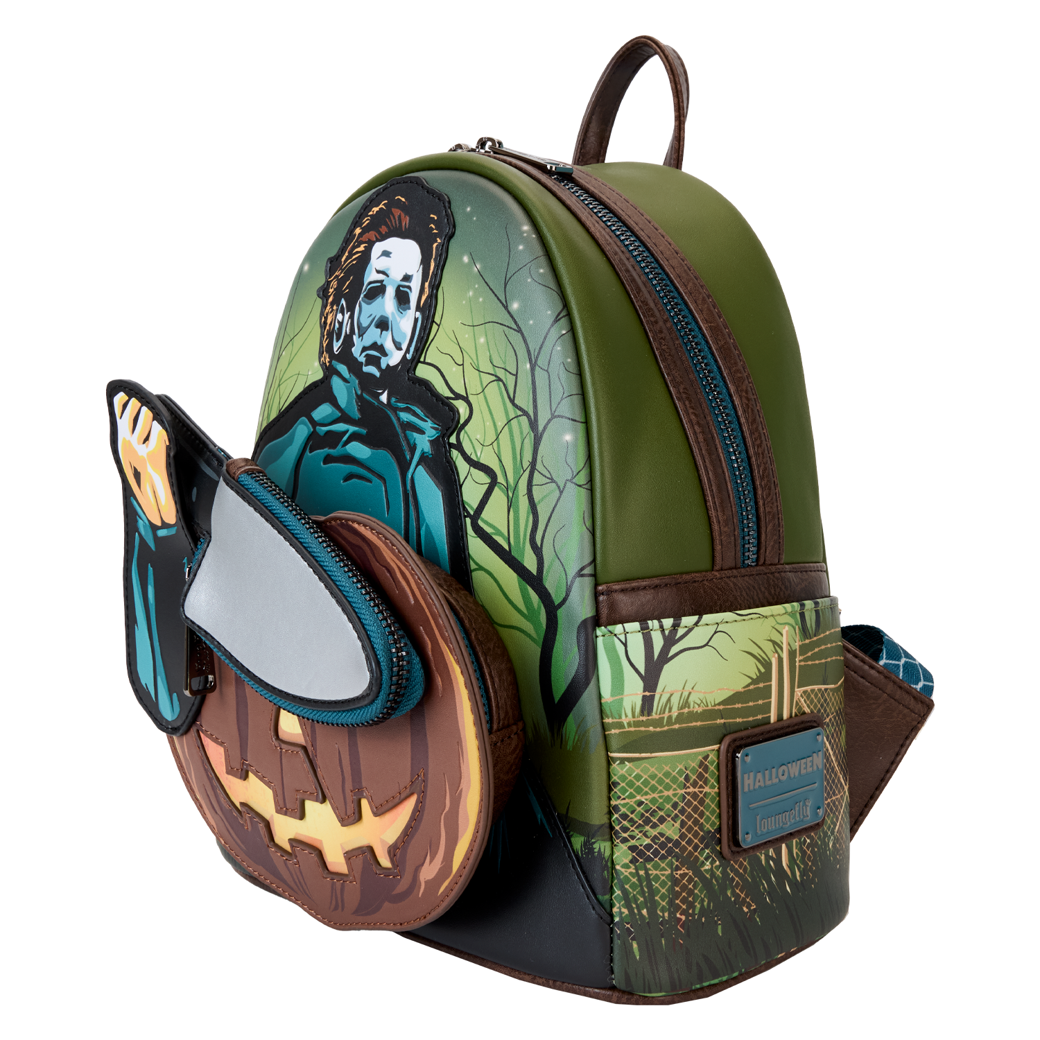 Illustrative example of halloween backpack