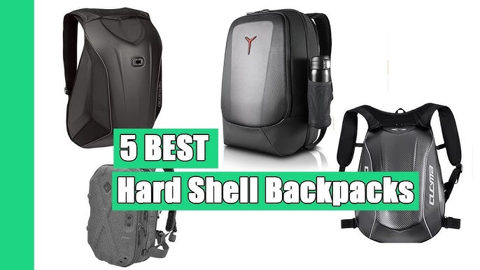 Illustrative example of hard shell backpack