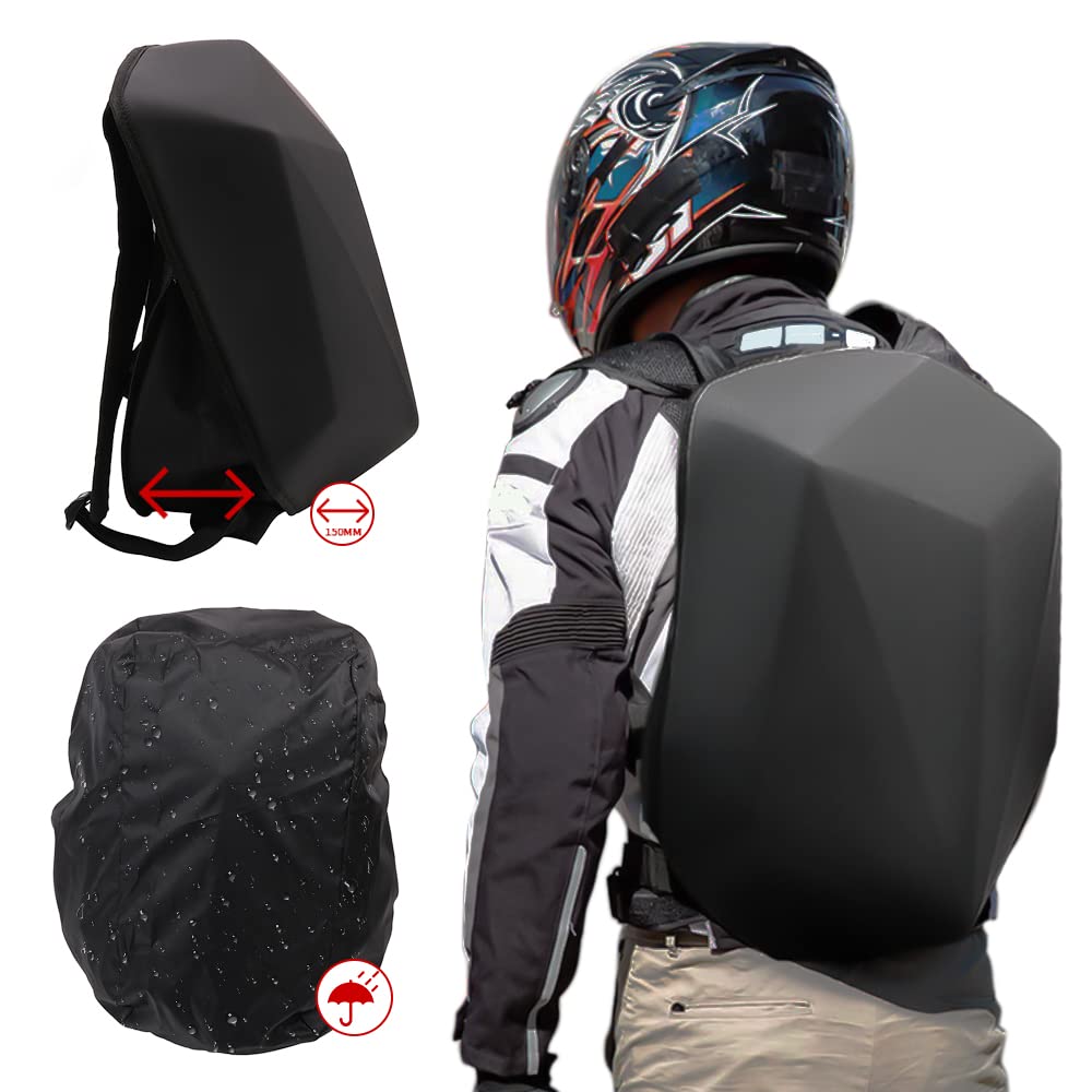 Illustrative example of hardshell backpack
