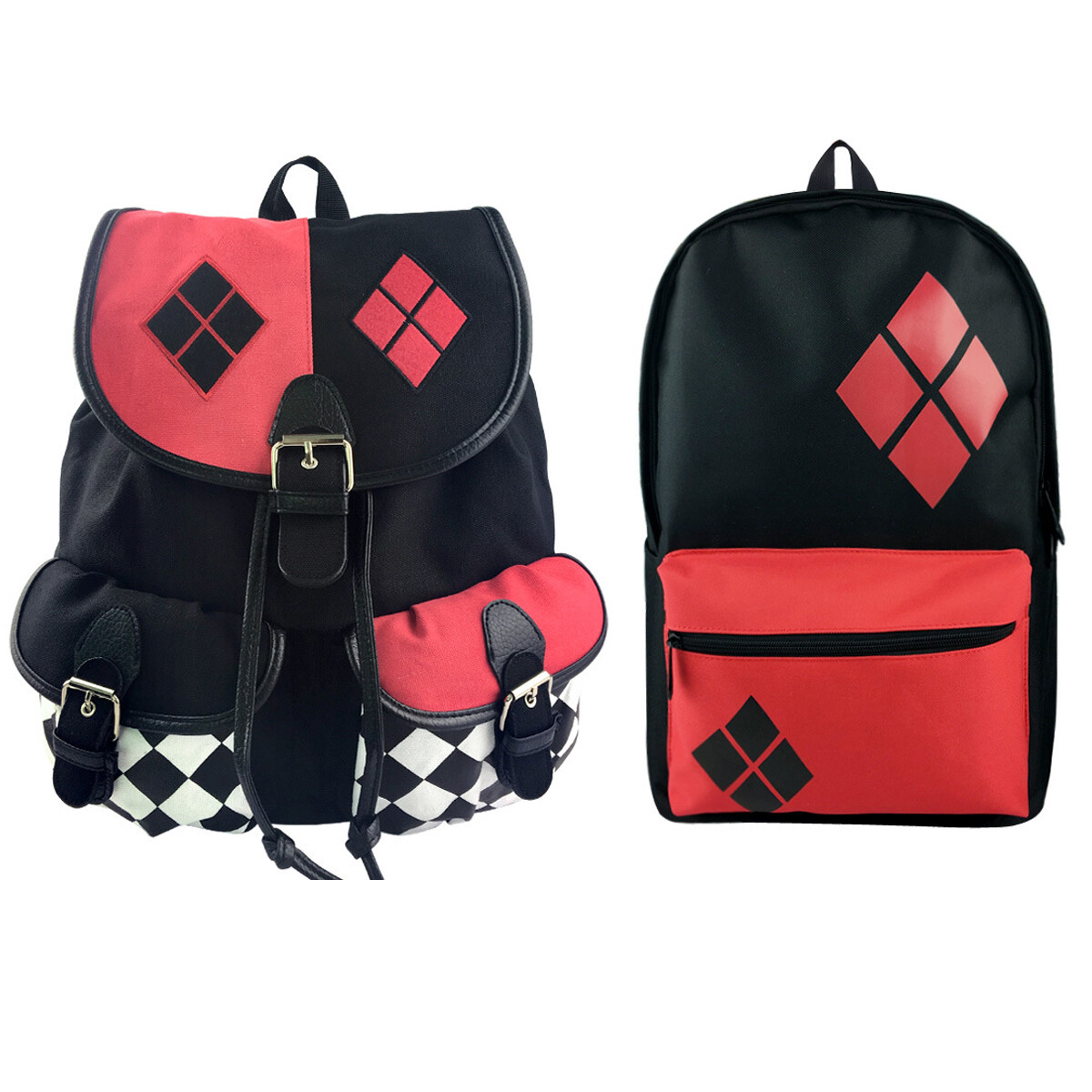 Illustrative example of harley quinn backpack