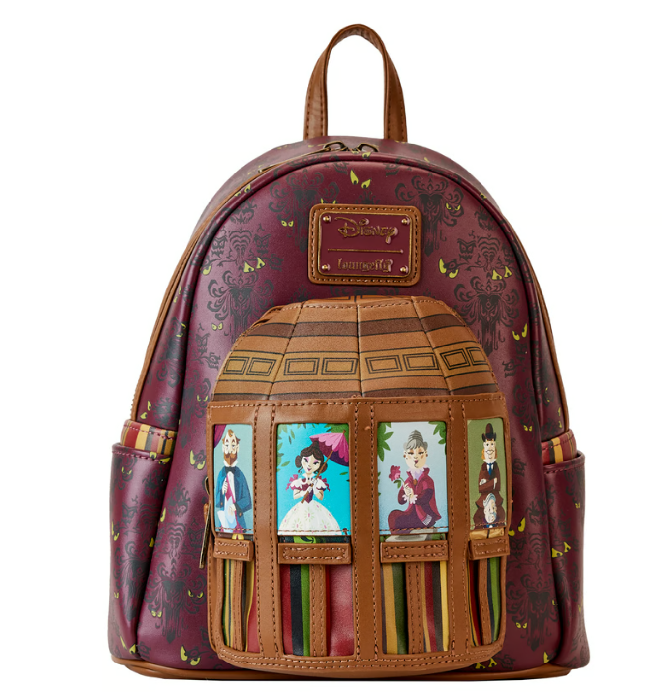 Illustrative example of haunted mansion backpack