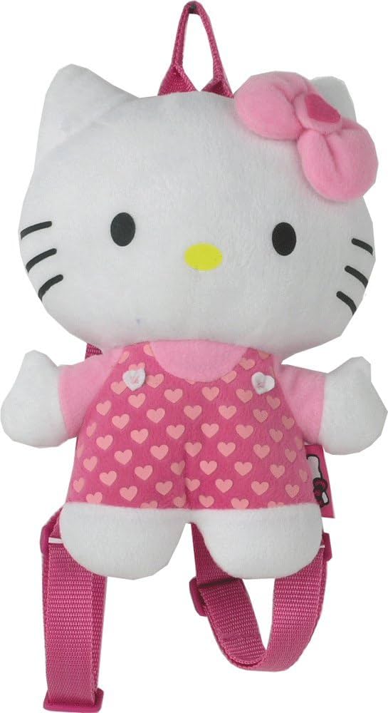 Illustrative example of hello kitty backpack plush