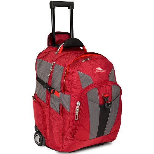 Illustrative example of high sierra backpack with wheels
