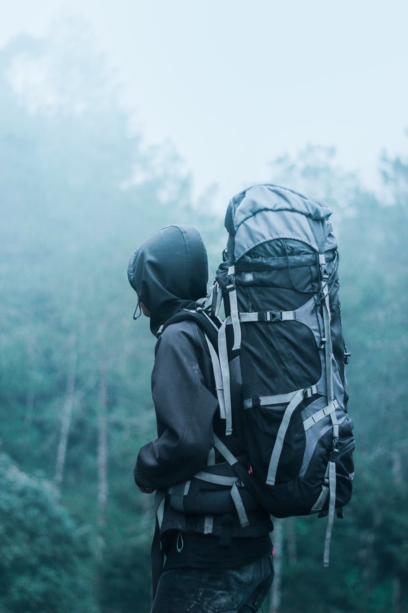 Illustrative example of internal frame backpack
