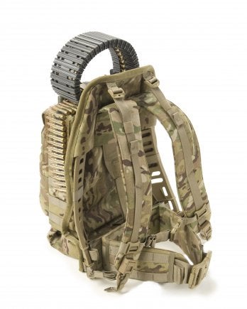 Illustrative example of ironman backpack