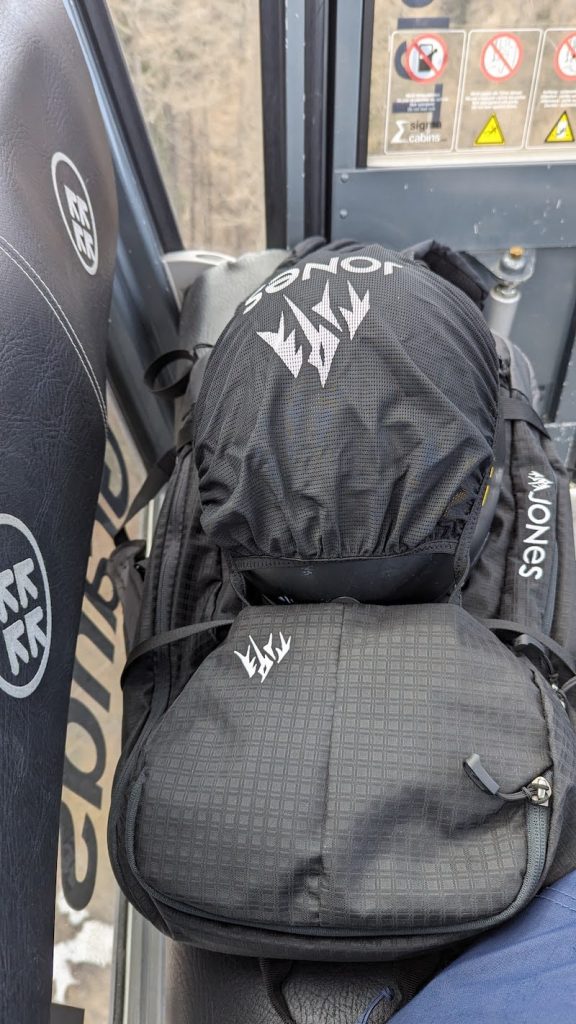 Illustrative example of jones backpack