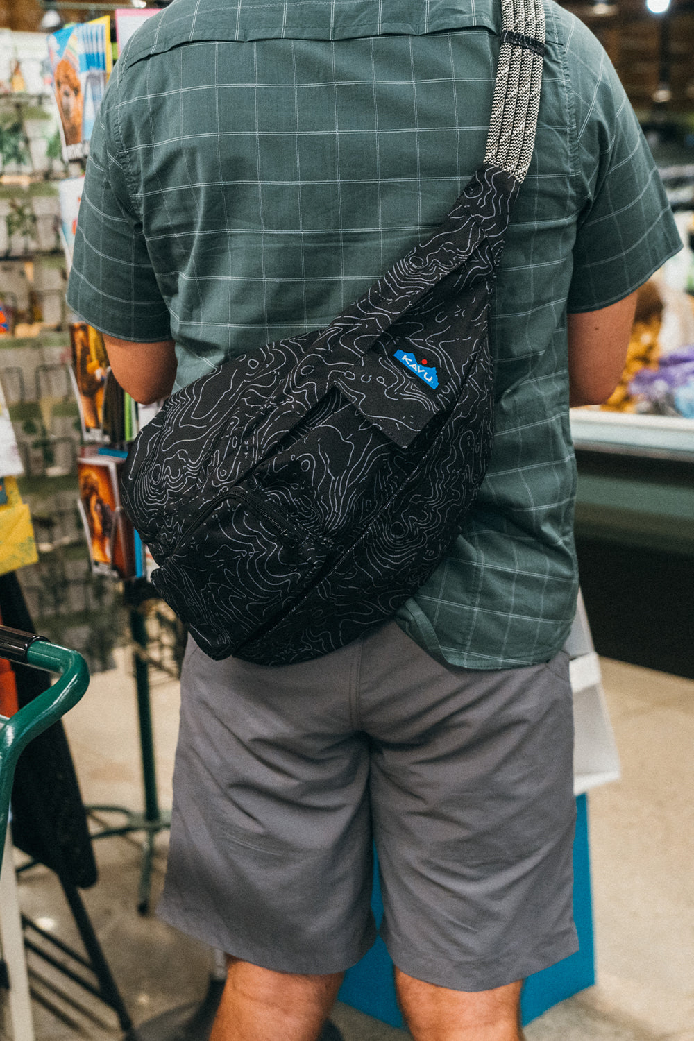 Illustrative example of kavu rope bag backpack