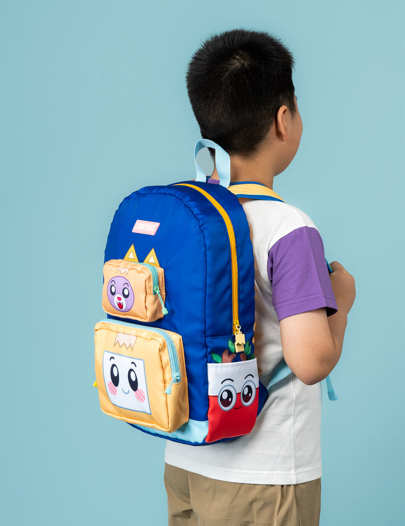 Illustrative example of lankybox backpack