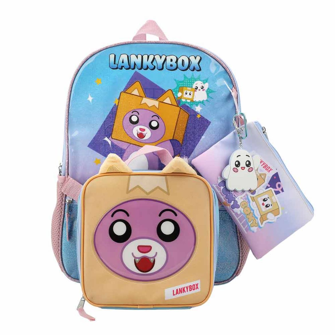 Illustrative example of lankybox backpack