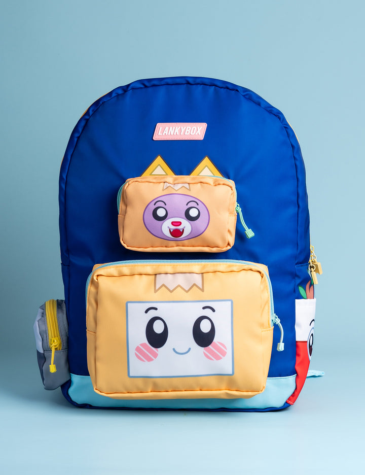 Illustrative example of lankybox backpack