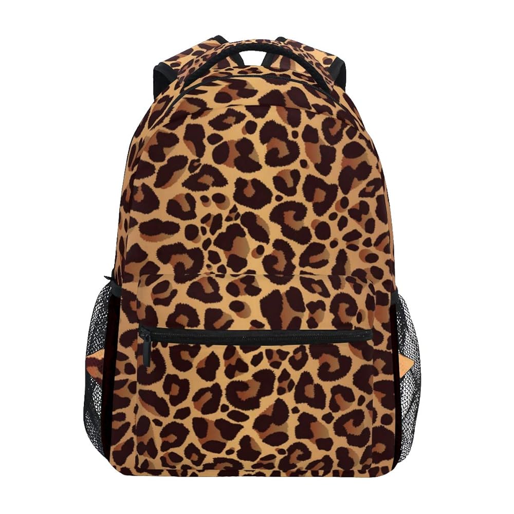 Illustrative example of leopard backpack