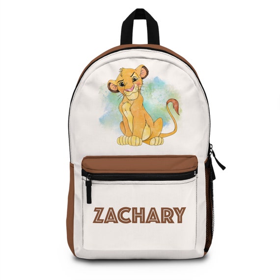 Illustrative example of lion king backpack