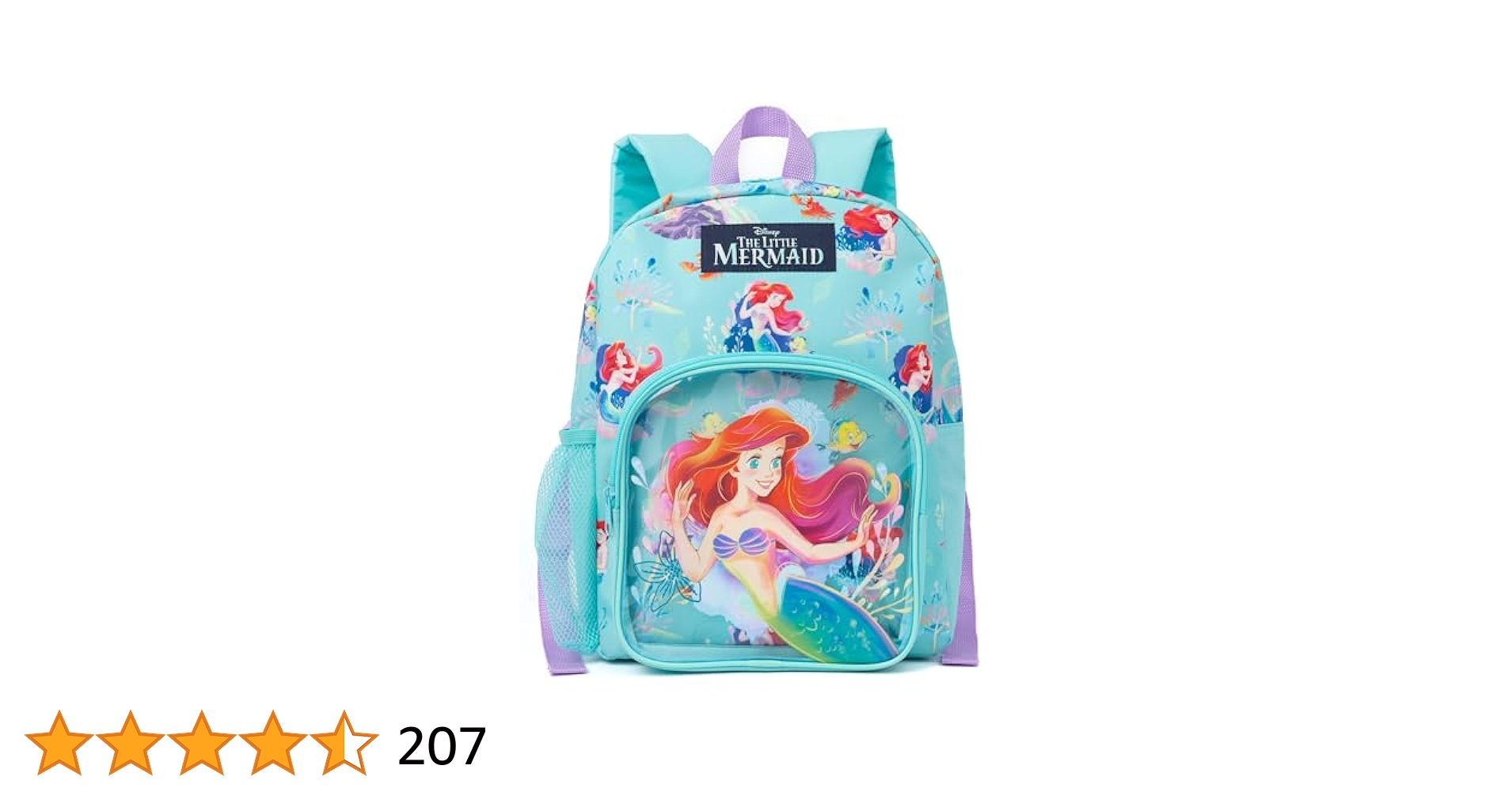 Illustrative example of little mermaid backpack