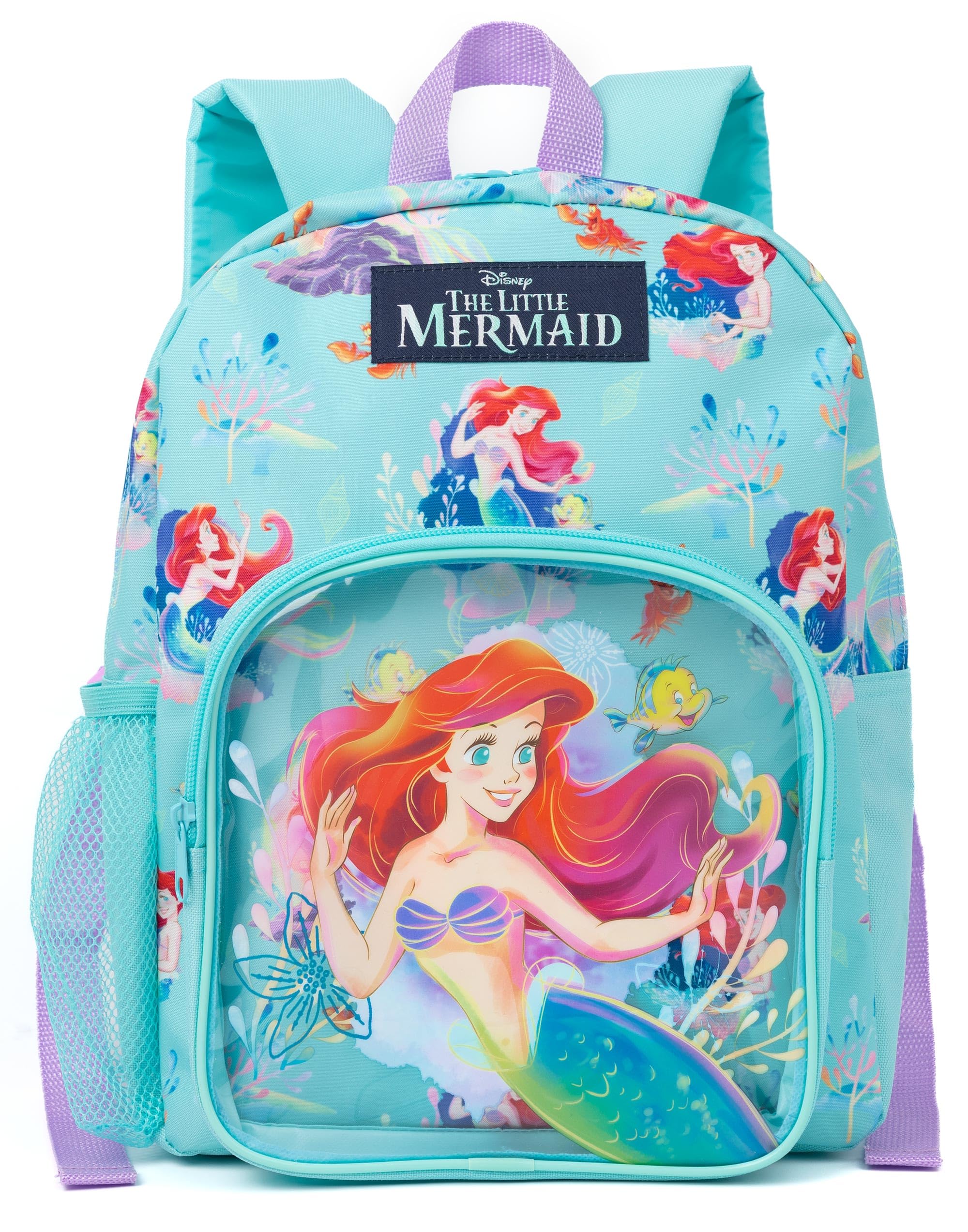 Illustrative example of little mermaid backpack