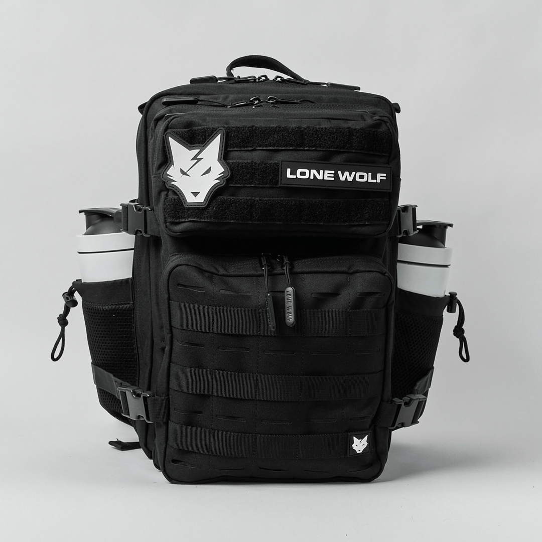 Illustrative example of lone wolf backpack