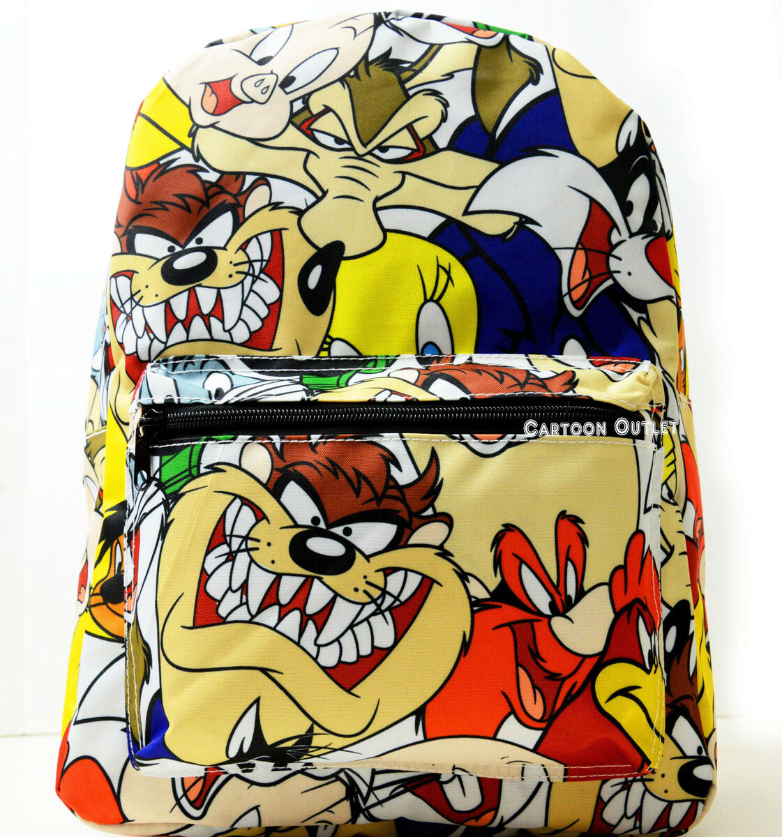 Illustrative example of looney tunes backpack