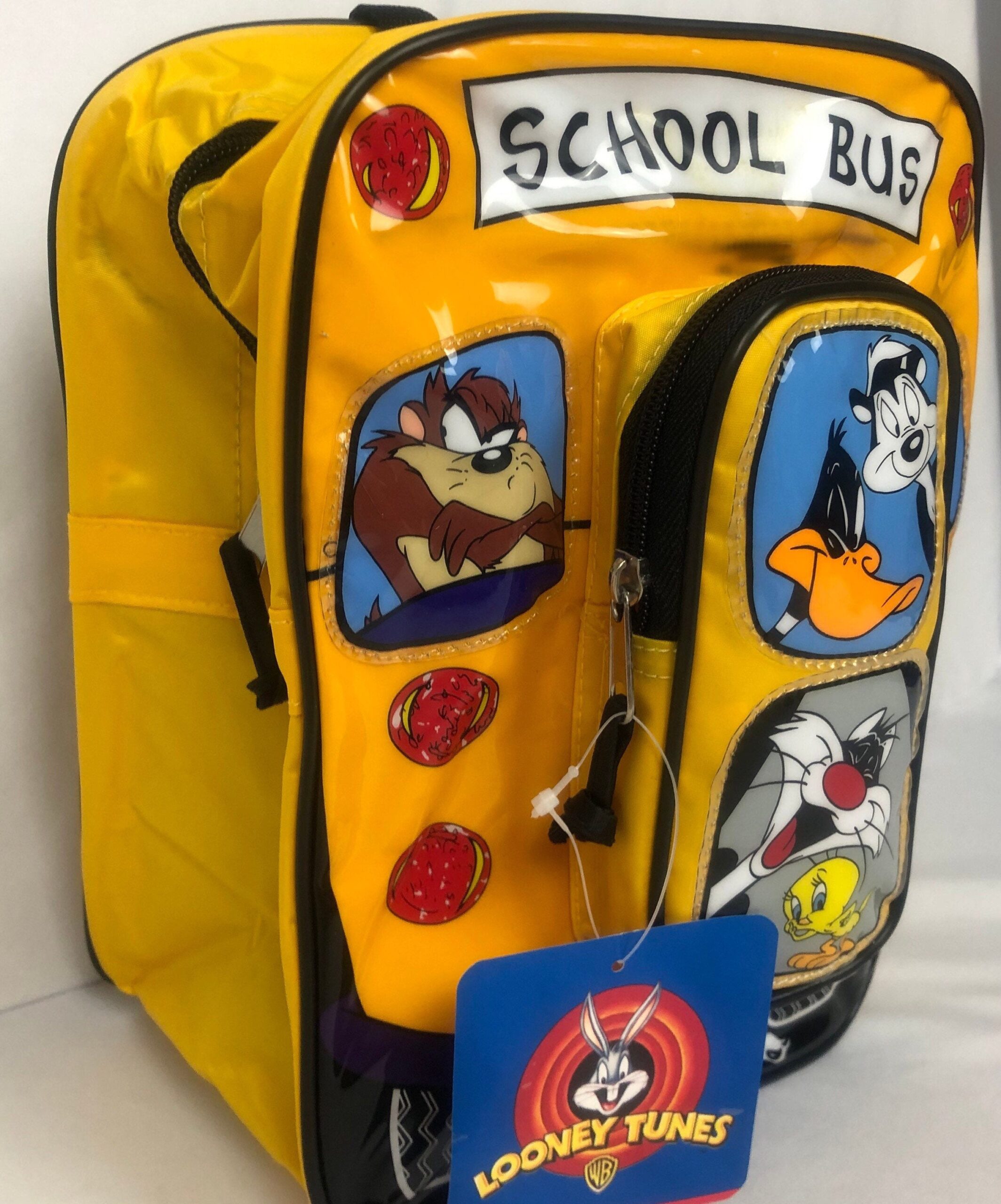 Illustrative example of looney tunes backpack