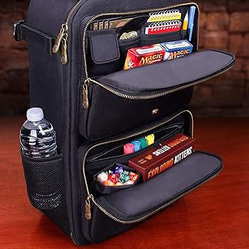 Illustrative example of magic the gathering backpack