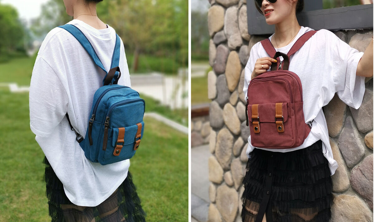 Illustrative example of male mini backpack