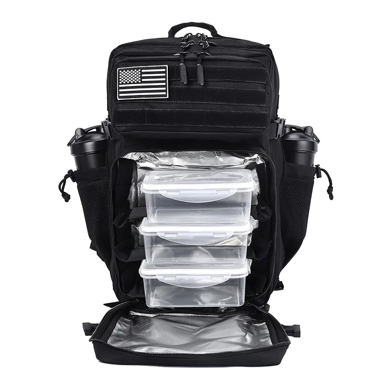 Illustrative example of meal prep backpack