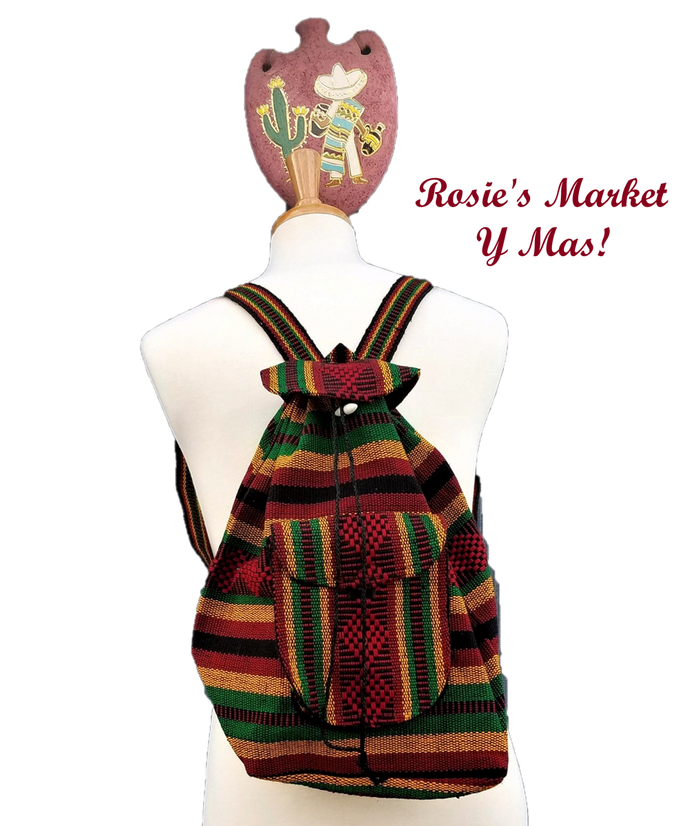 Illustrative example of mexican backpack