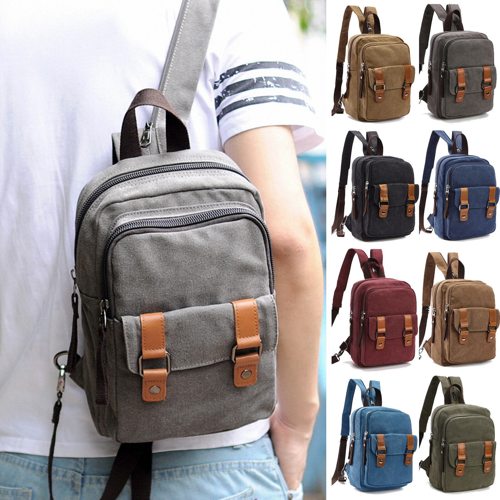 Illustrative example of mini backpack men