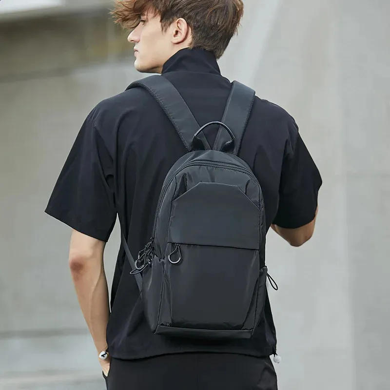 Illustrative example of mini backpack men