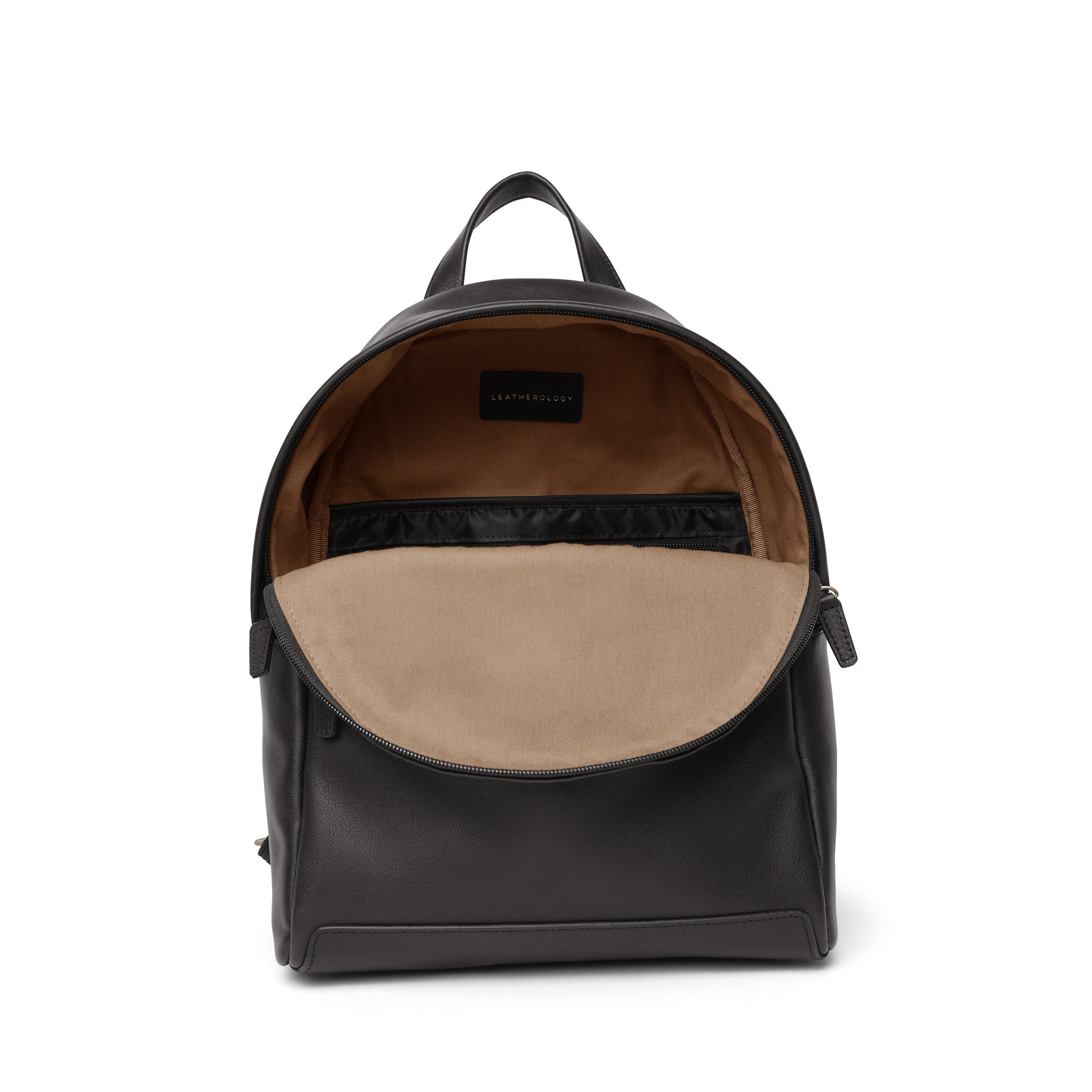 Illustrative example of mini leather backpack