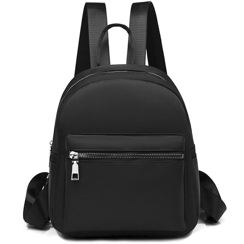 Illustrative example of miniature black backpack
