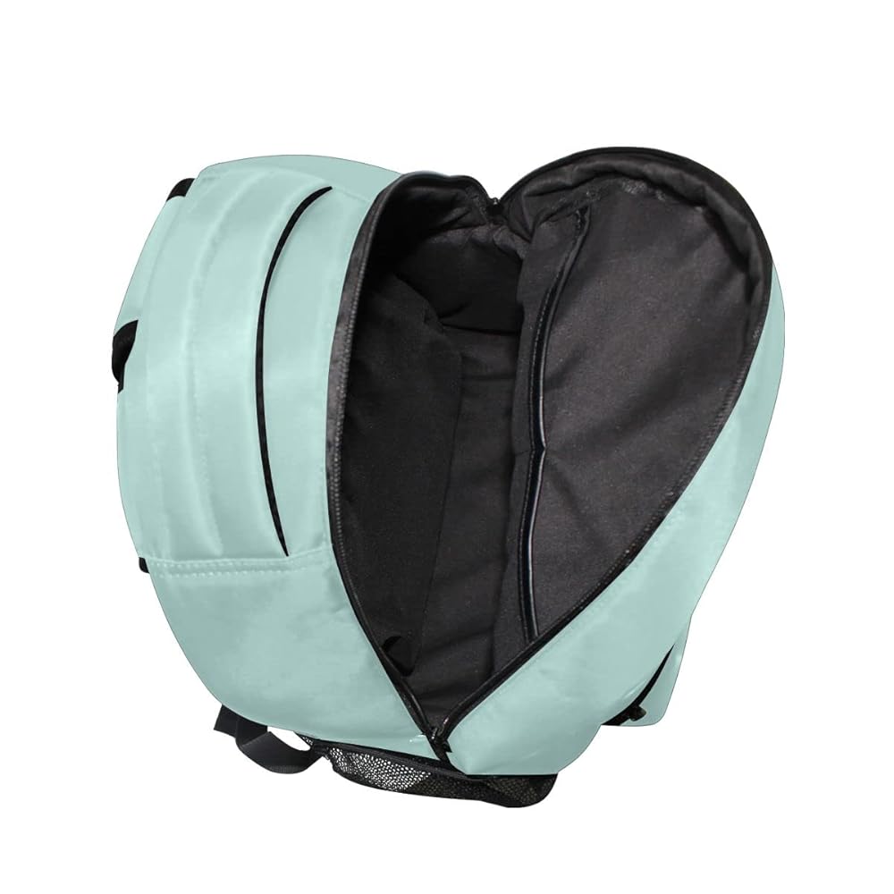 Illustrative example of mint green backpack