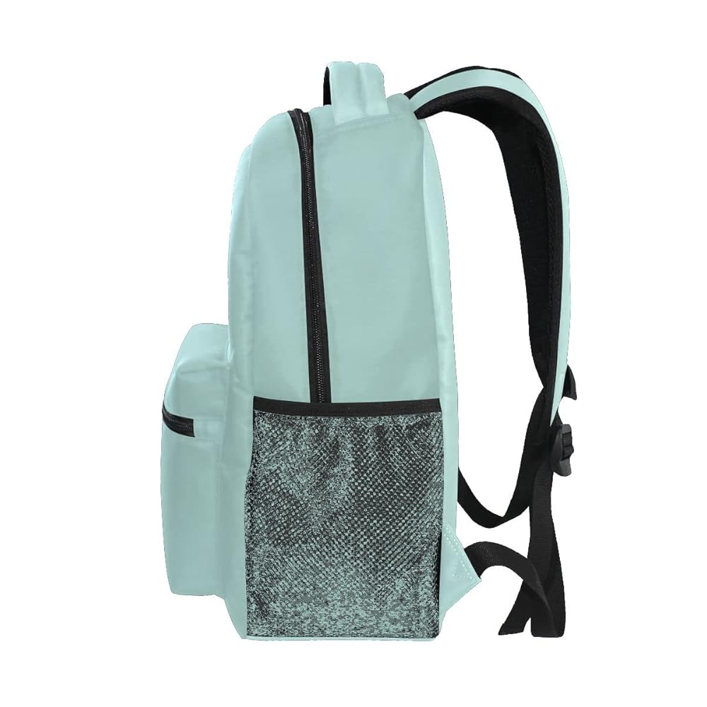 Illustrative example of mint green backpack