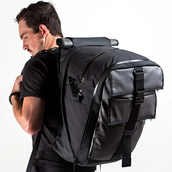 Illustrative example of mission workshop backpack