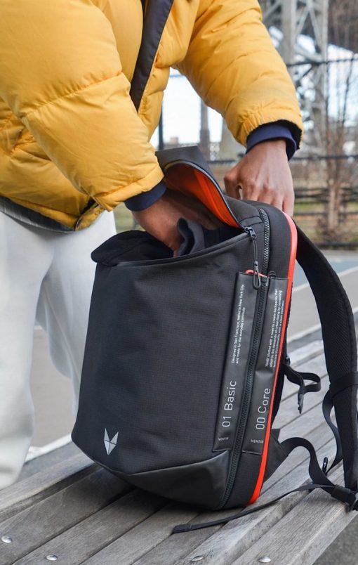 Illustrative example of modular backpack