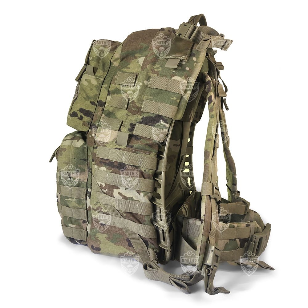 Illustrative example of molle ii rucksack backpack