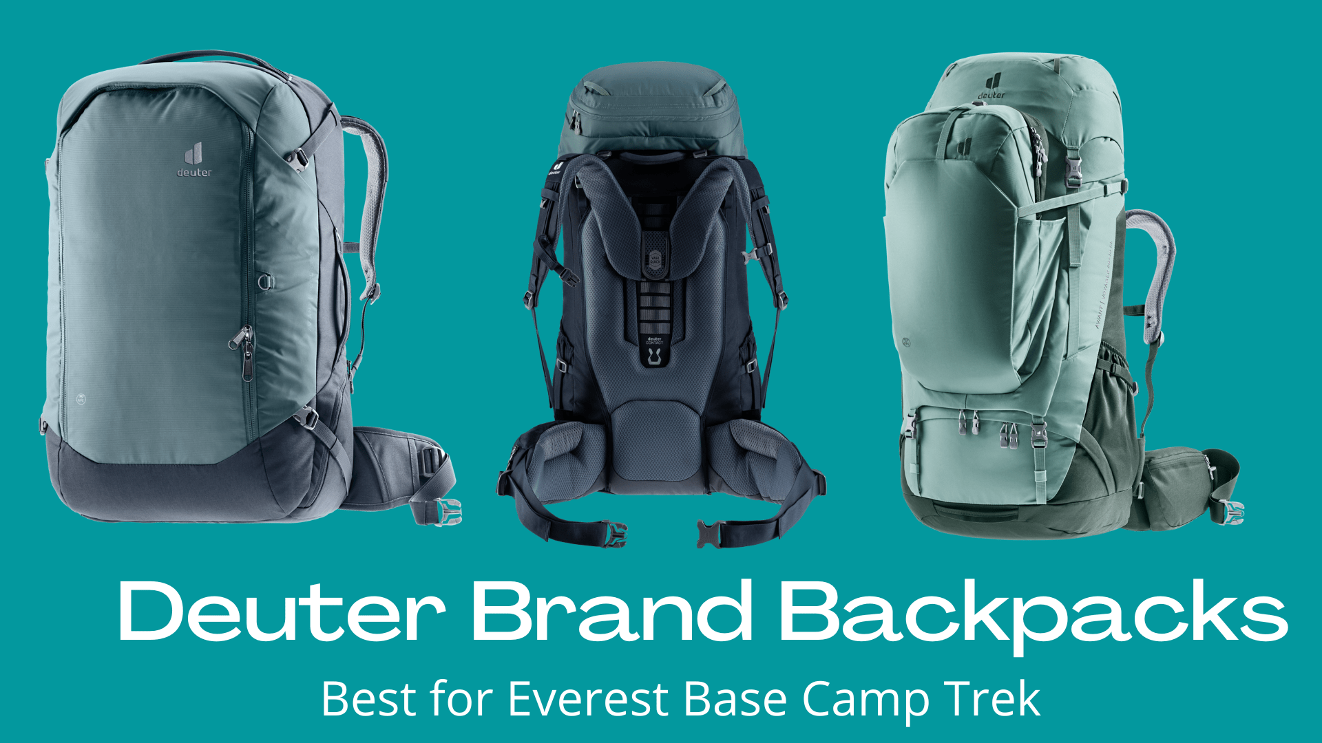 Illustrative example of mount everest backpack