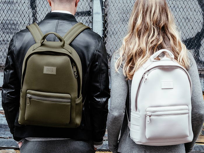 Illustrative example of neoprene backpack