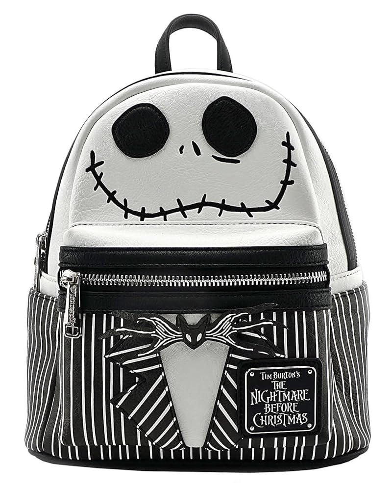 Illustrative example of nightmare before christmas jack backpack