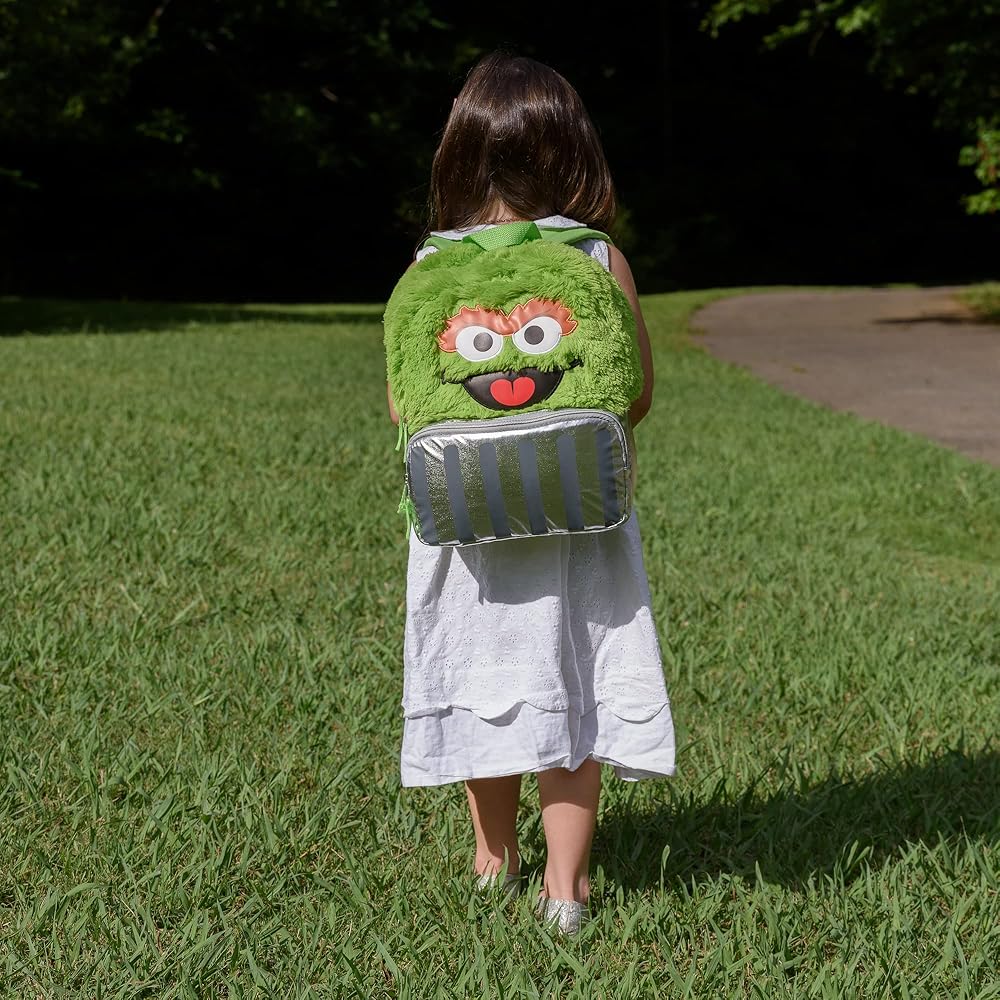 Illustrative example of oscar the grouch backpack