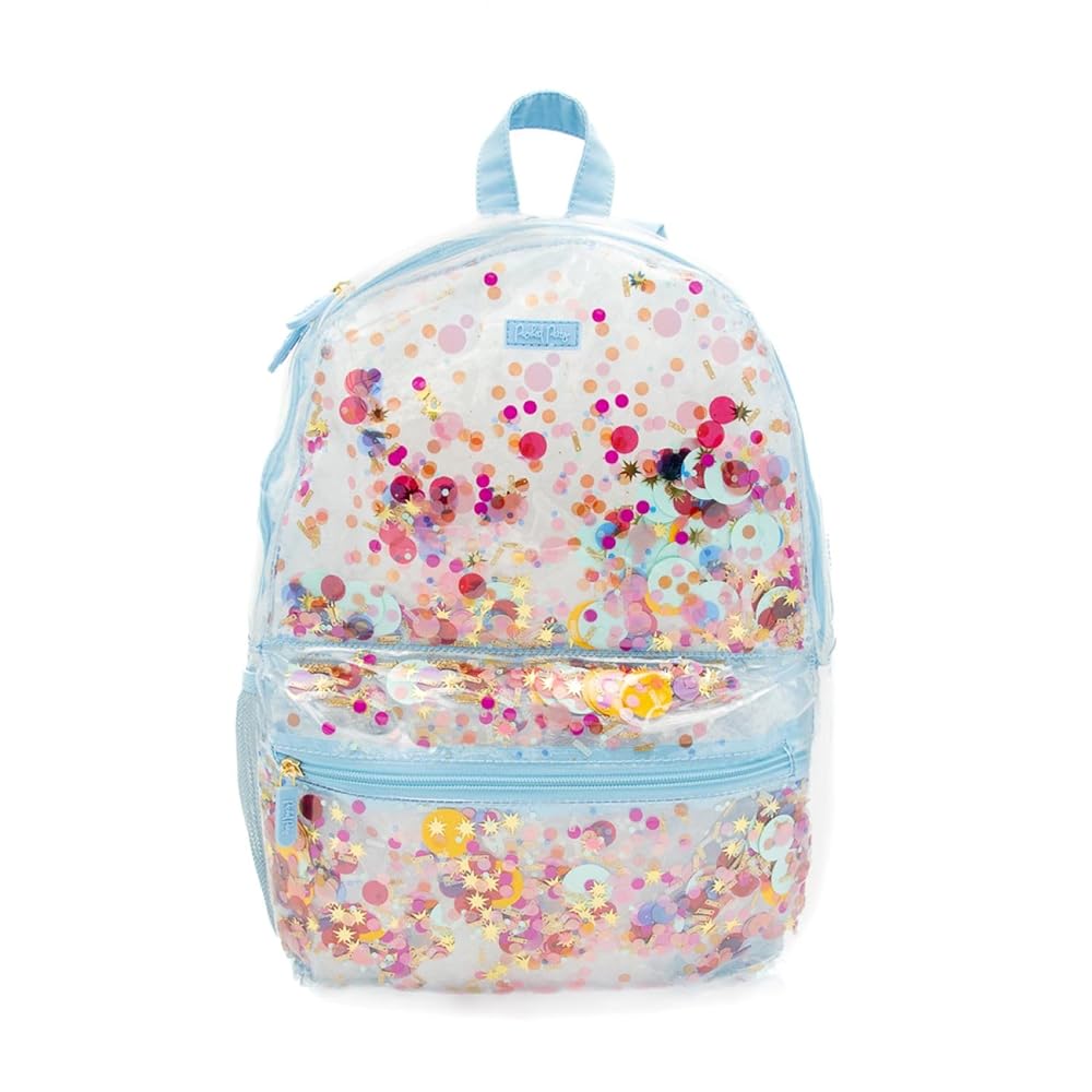 Illustrative example of packed party backpack