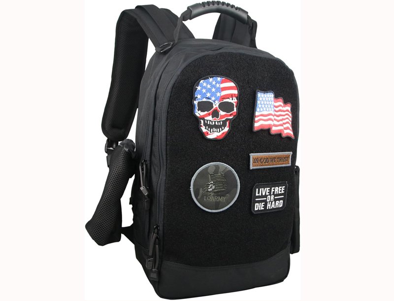 Illustrative example of patchy backpack